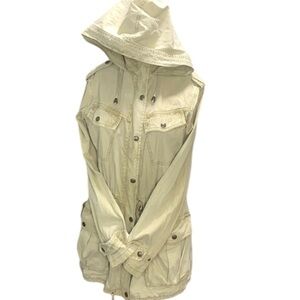 !SOLD! TALULA Rustic Vintage Camping Jean Jacket